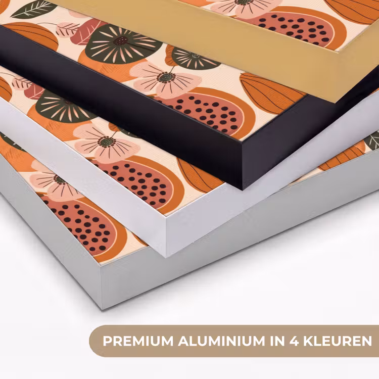 Art Frame - Papaja - Bloesem - Oranje — 5