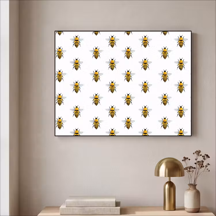 Art Frame - Bijen - Tijdloos - Wit — 3