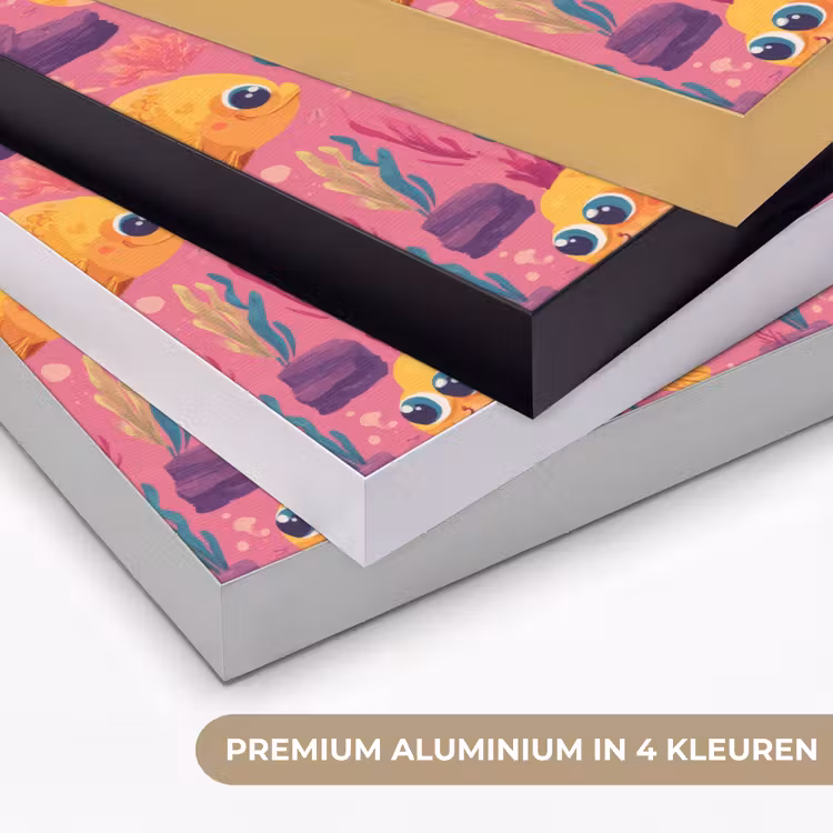 Art Frame - Goudvissen - Koraal - Kleurrijk — 5