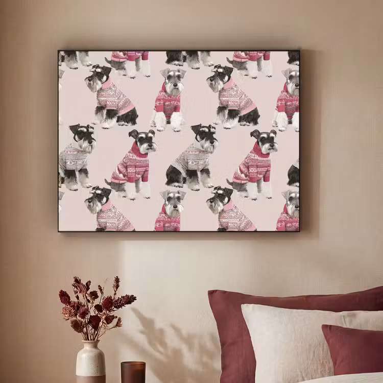 Art Frame - Honden - Truien - Rood — 2