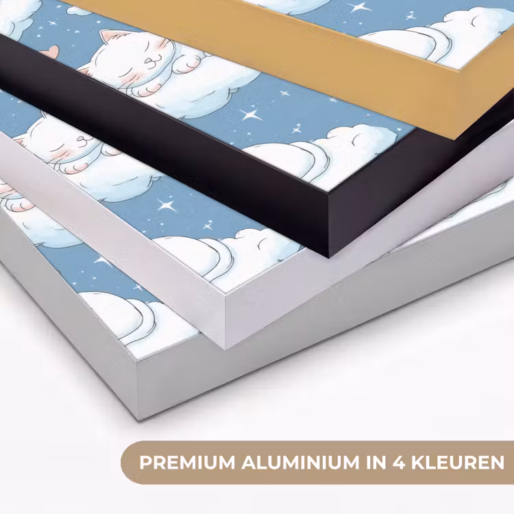 Art Frame - Kitten - Wolken - Blauw — 5