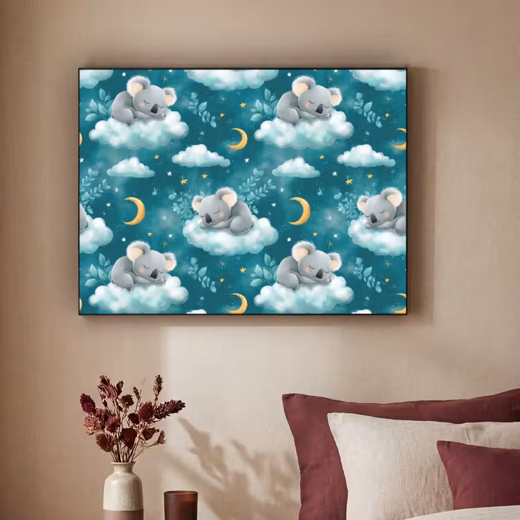 Art Frame - Koala's - Betoverend - Blauw — 2
