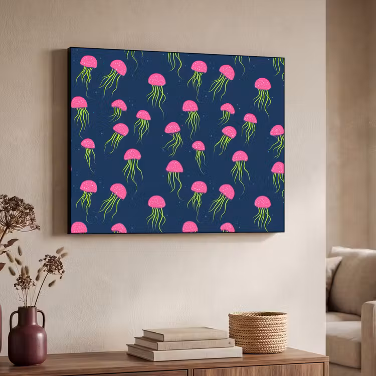 Art Frame - Kwallen - Diepzee - Neon — 4