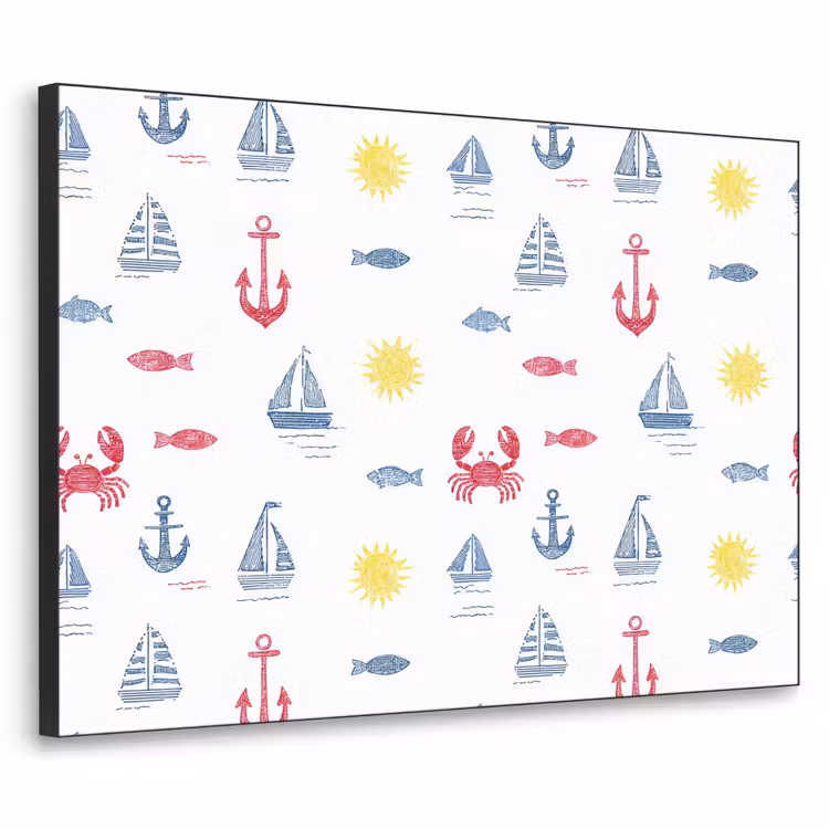 Art Frame - Nautisch - Illustraties - Kleurrijk — 1
