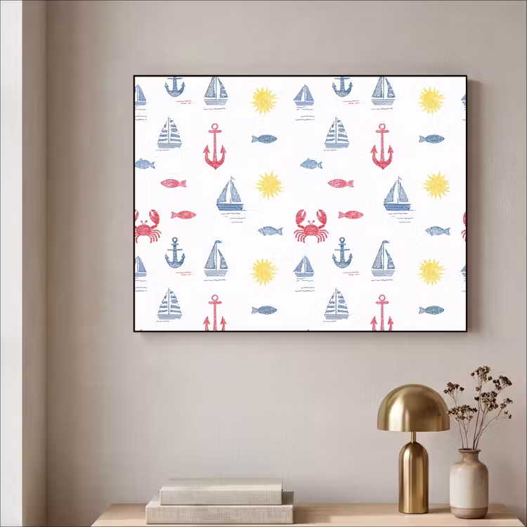 Art Frame - Nautisch - Illustraties - Kleurrijk — 3