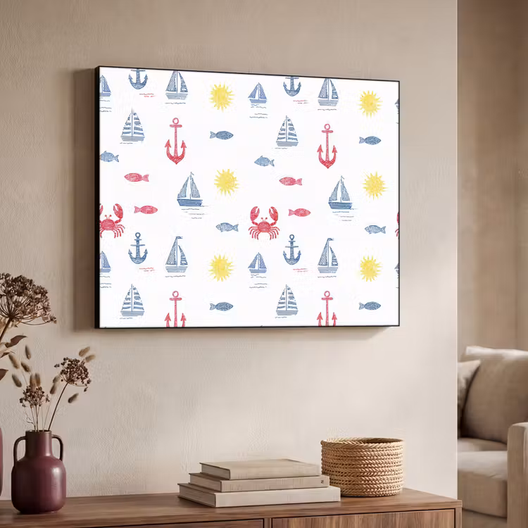 Art Frame - Nautisch - Illustraties - Kleurrijk — 4