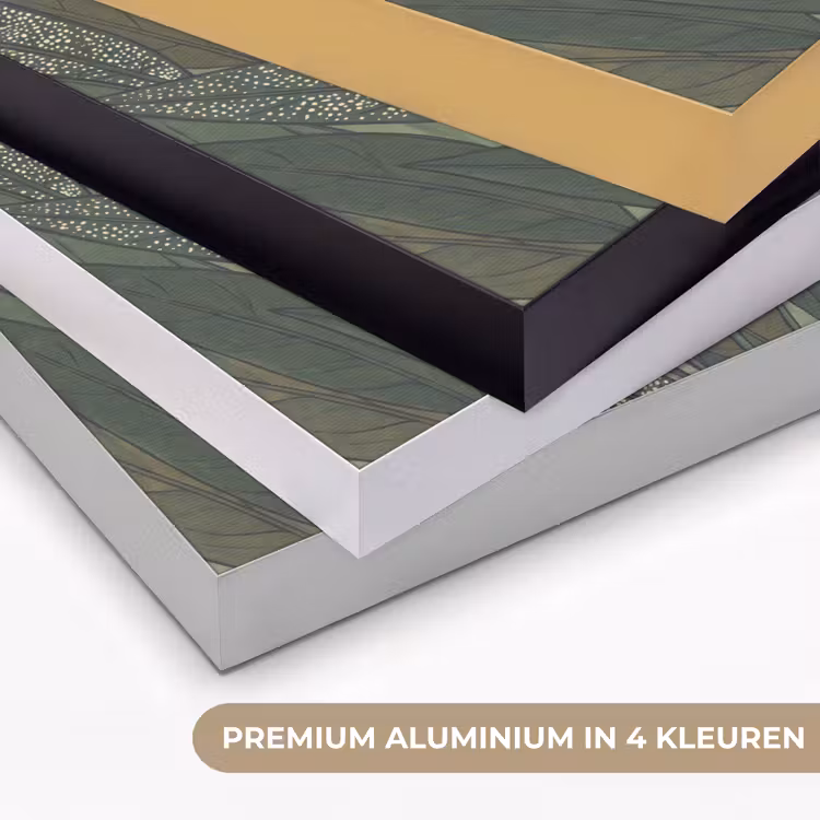 Art Frame - Bladeren - Patroon - Gestippeld - Natuur - Groen — 5