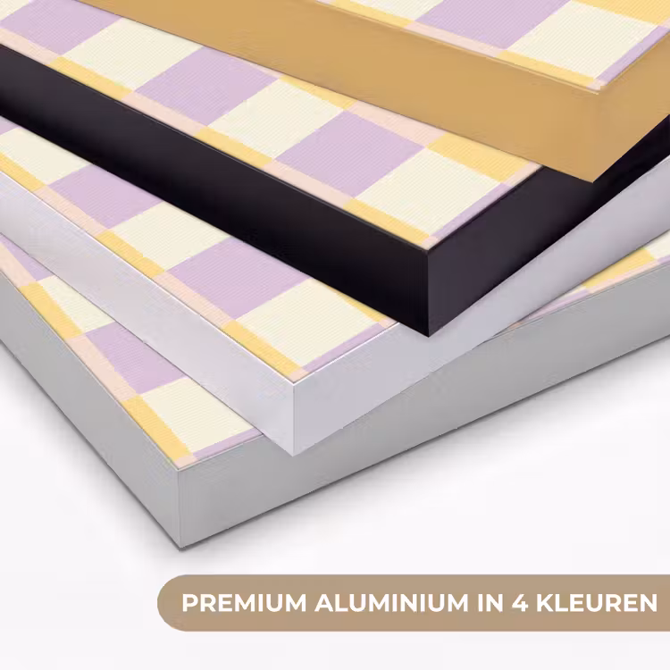Art Frame - Blokjes - Lila - Geel — 5