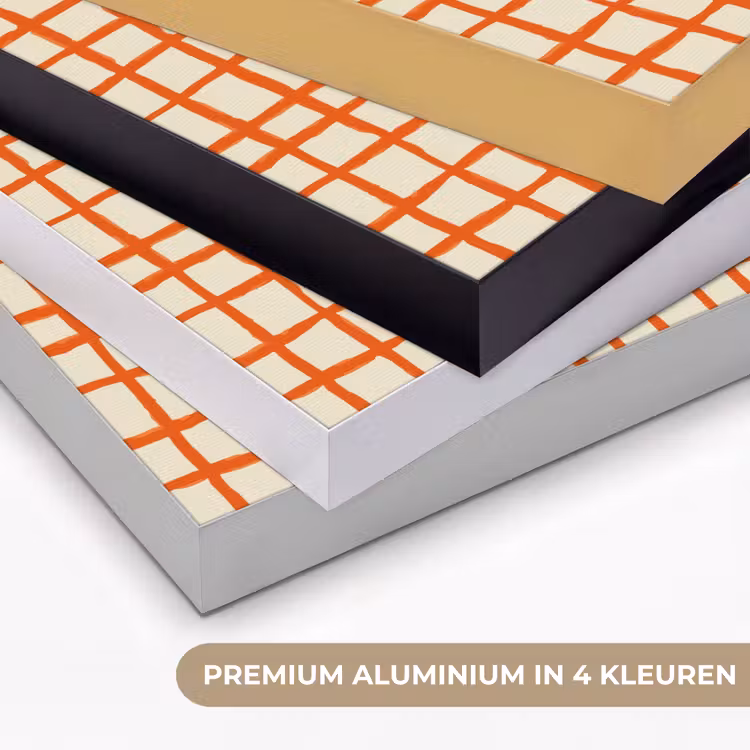 Art Frame - Patroon - Lijnen - Oranje — 5