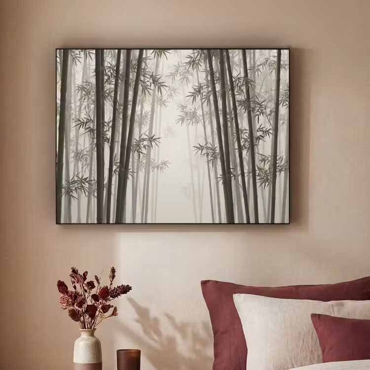 Art Frame - Bamboe - Bos - Mist - Natuur — 2