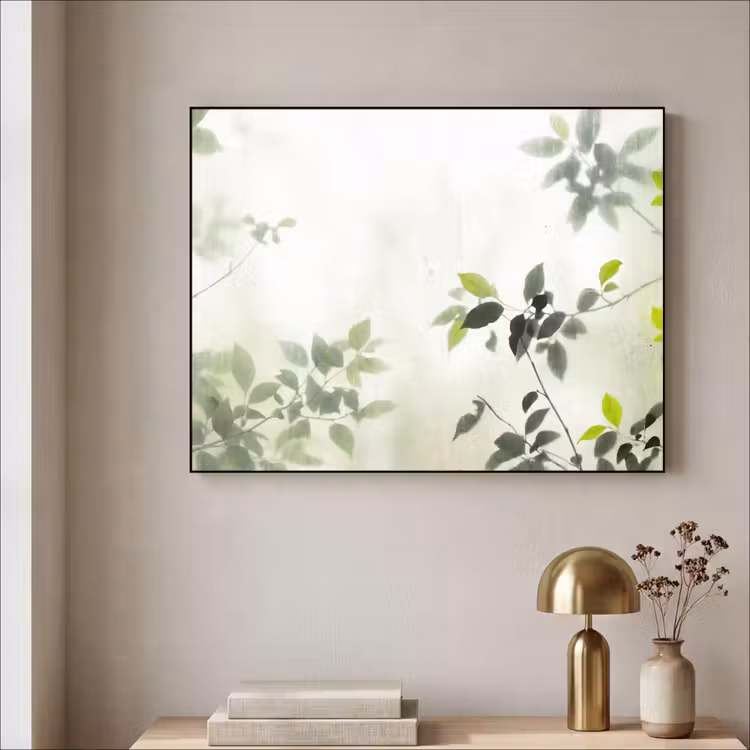 Art Frame - Blad - Schaduw - Natuur - Abstract - Groen — 3