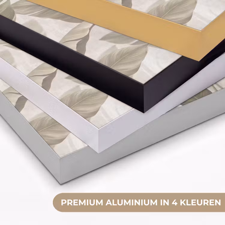 Art Frame - Bladeren - Tropisch - Natuur - Abstract - Beige — 5