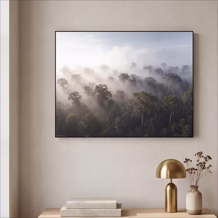 Art Frame - Bos - Mist - Natuur - Groen — 3
