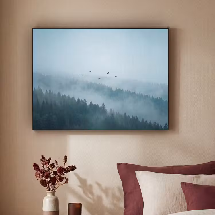Art Frame - Bos - Mist - Vogels - Natuur - Groen — 2