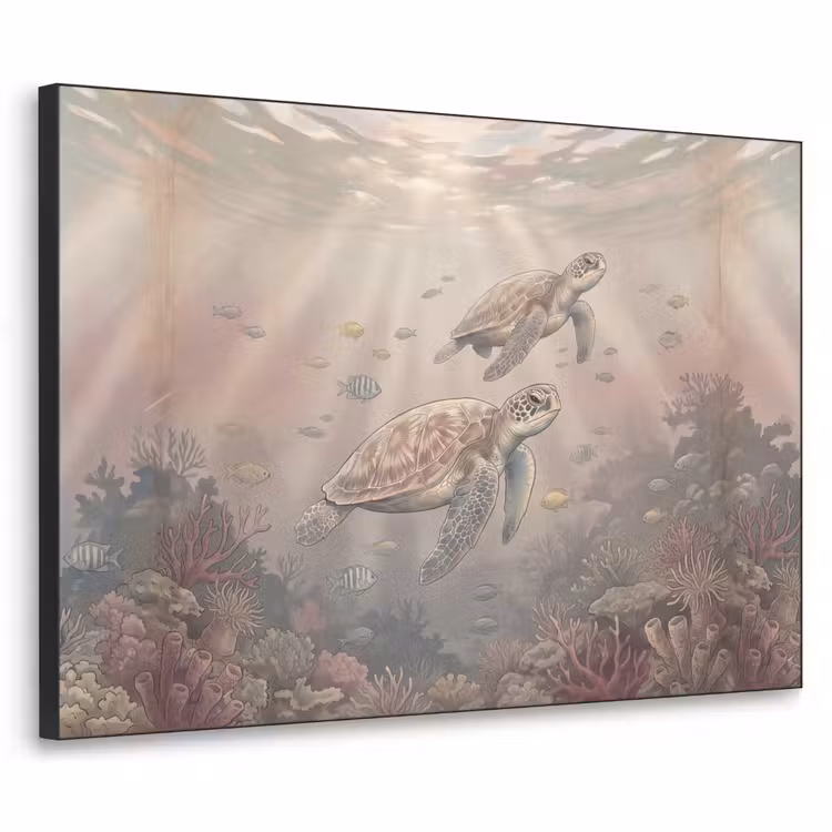 Art Frame - Dier - Onderwater - Oceaan - Illustratie - Zeeleven — 1
