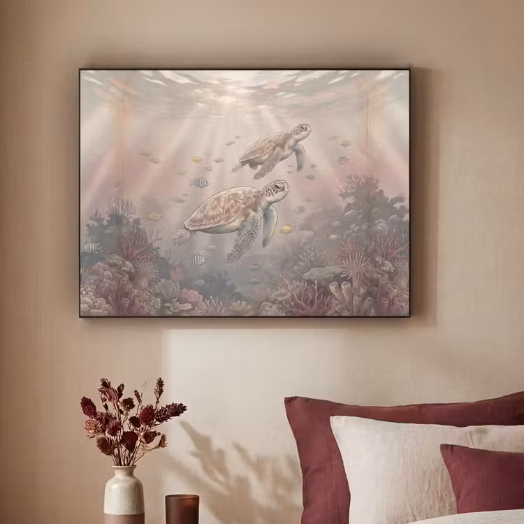 Art Frame - Dier - Onderwater - Oceaan - Illustratie - Zeeleven — 2