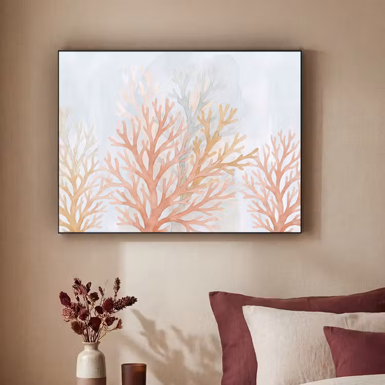 Art Frame - Natuur - Abstract - Aquarel - Organisch - Warm — 2
