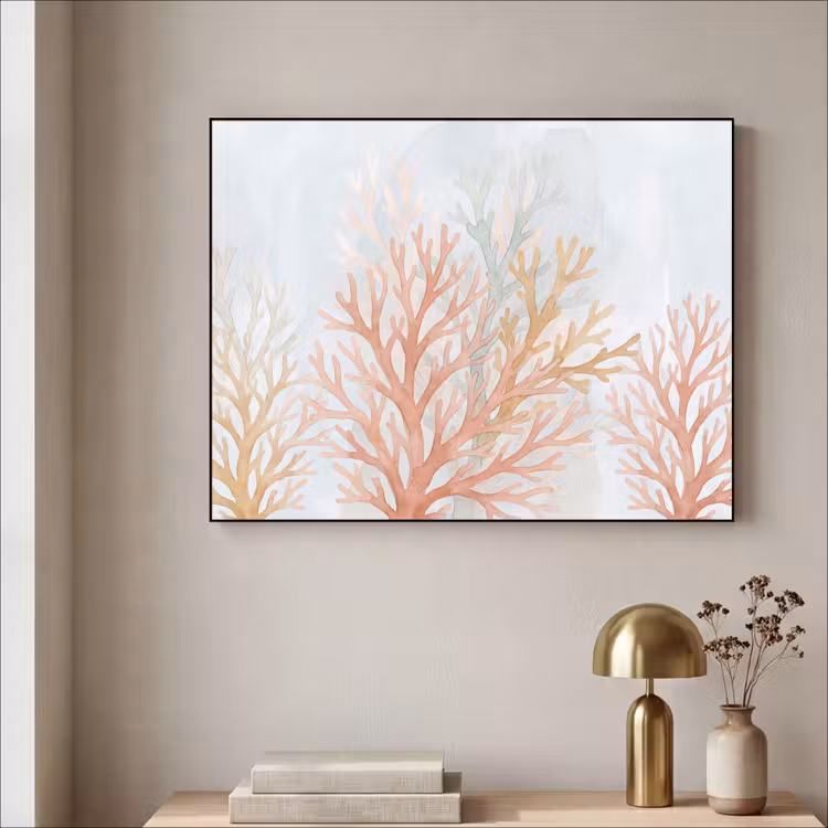 Art Frame - Natuur - Abstract - Aquarel - Organisch - Warm — 3