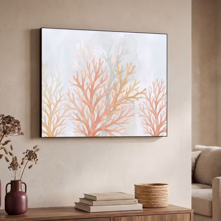 Art Frame - Natuur - Abstract - Aquarel - Organisch - Warm — 4