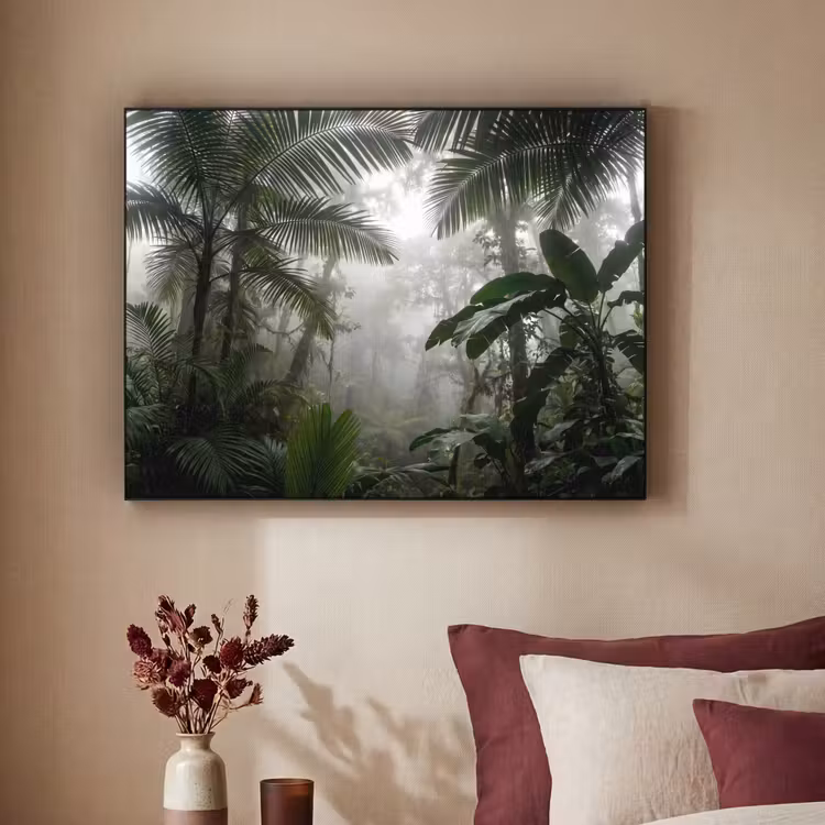 Art Frame - Natuur - Jungle - Mist - Groen - Bladeren — 2