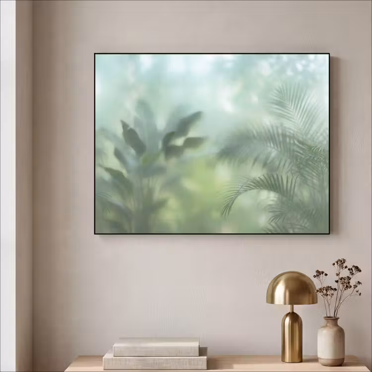 Art Frame - Natuur - Vervaagd - Groen - Abstract - Modern — 3