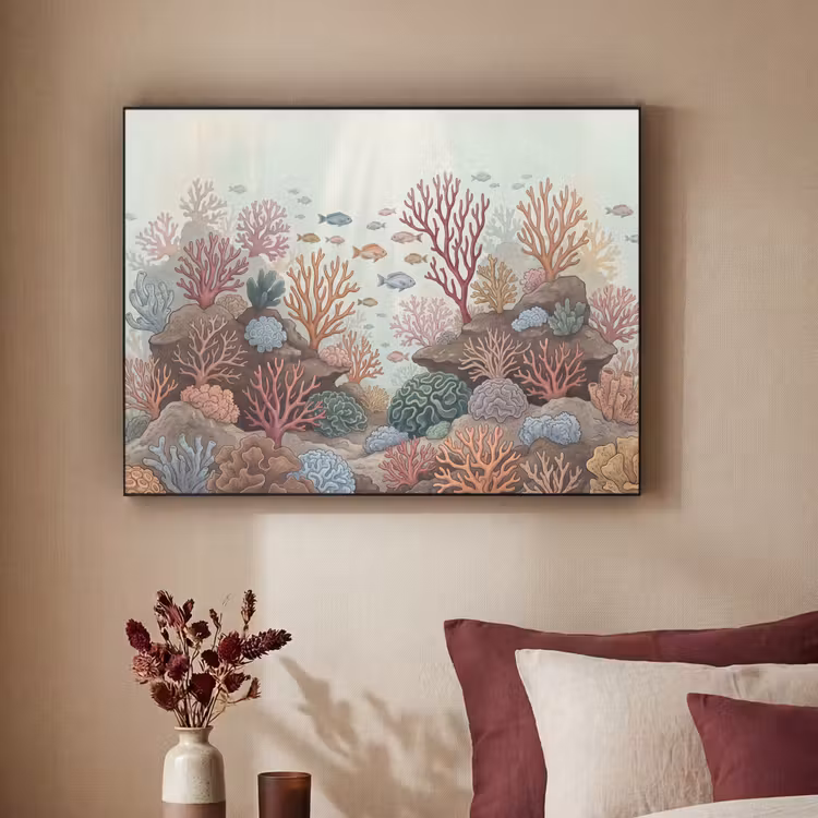 Art Frame - Onderwater - Koraal - Vis - Natuur — 2