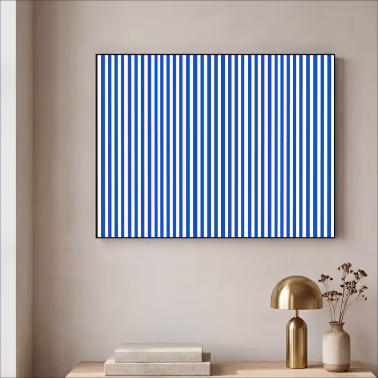 Art Frame - Klassiek - Strepen - Blauw — 3