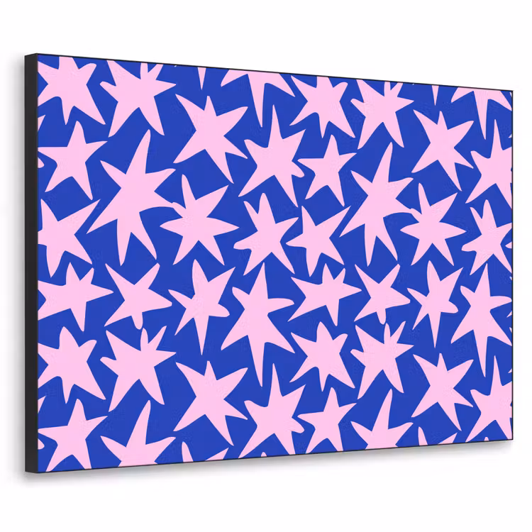 Art Frame - Modern - Sterren - Blauw — 1