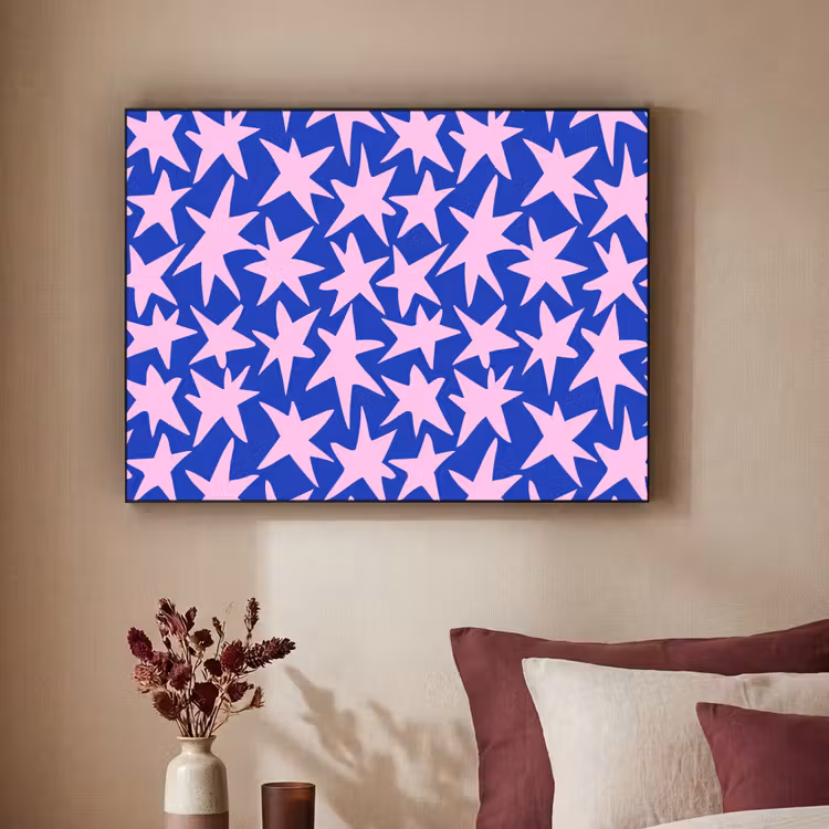 Art Frame - Modern - Sterren - Blauw — 2
