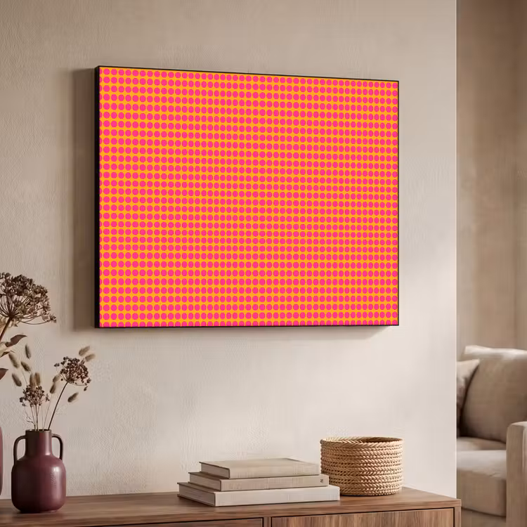 Art Frame - Modern - Stippen - Oranje — 4