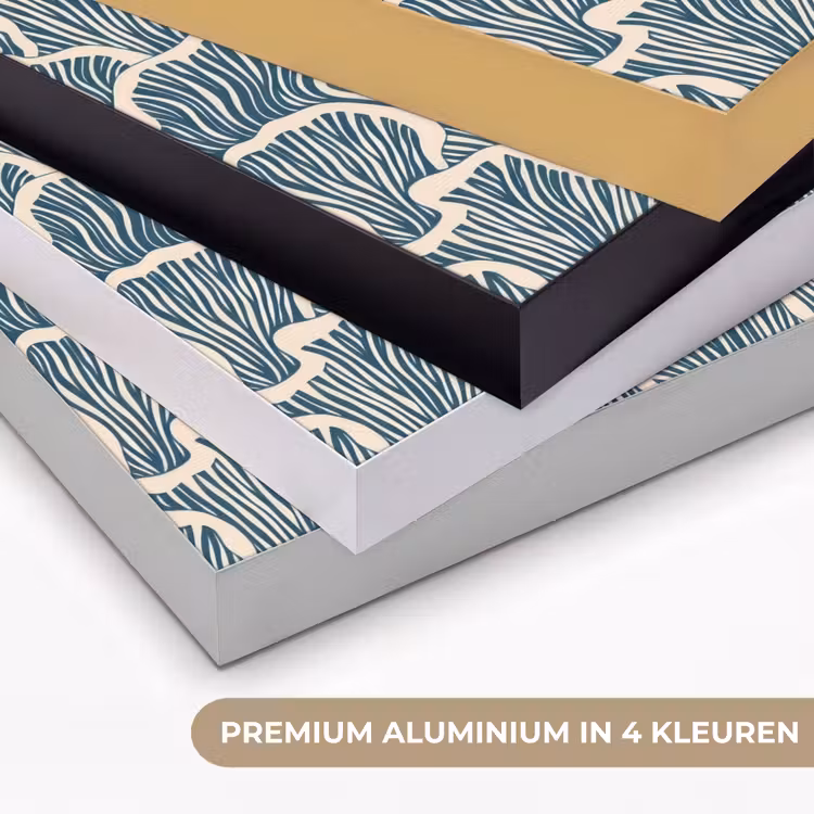 Art Frame - Organisch - Blauw - Crème - Schelpen — 5