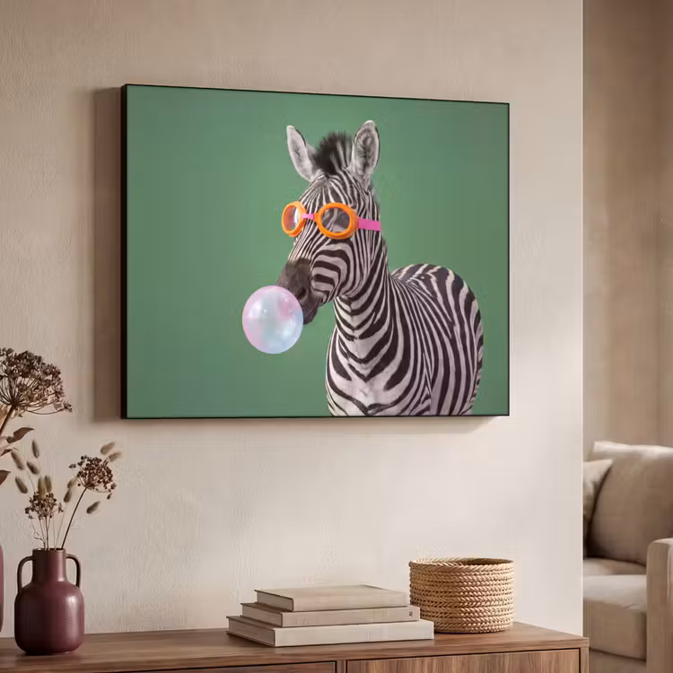 Art Frame - Dier - Bril - Bel - Modern - Groen — 4