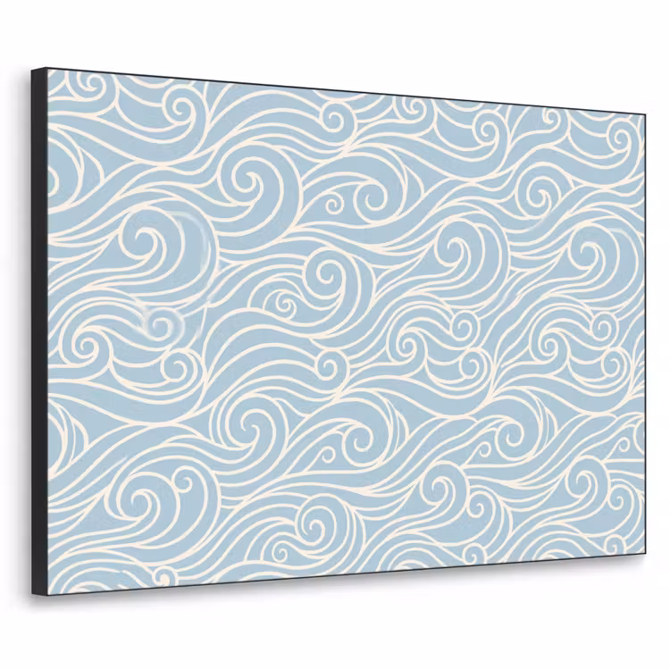 Art Frame - Golf - Abstract - Natuur - Modern - Blauw — 1