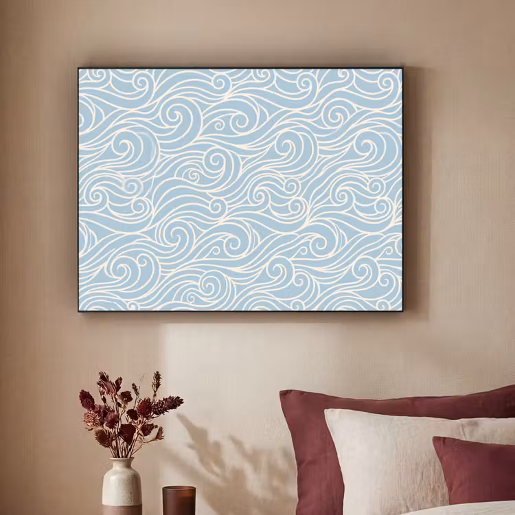 Art Frame - Golf - Abstract - Natuur - Modern - Blauw — 2