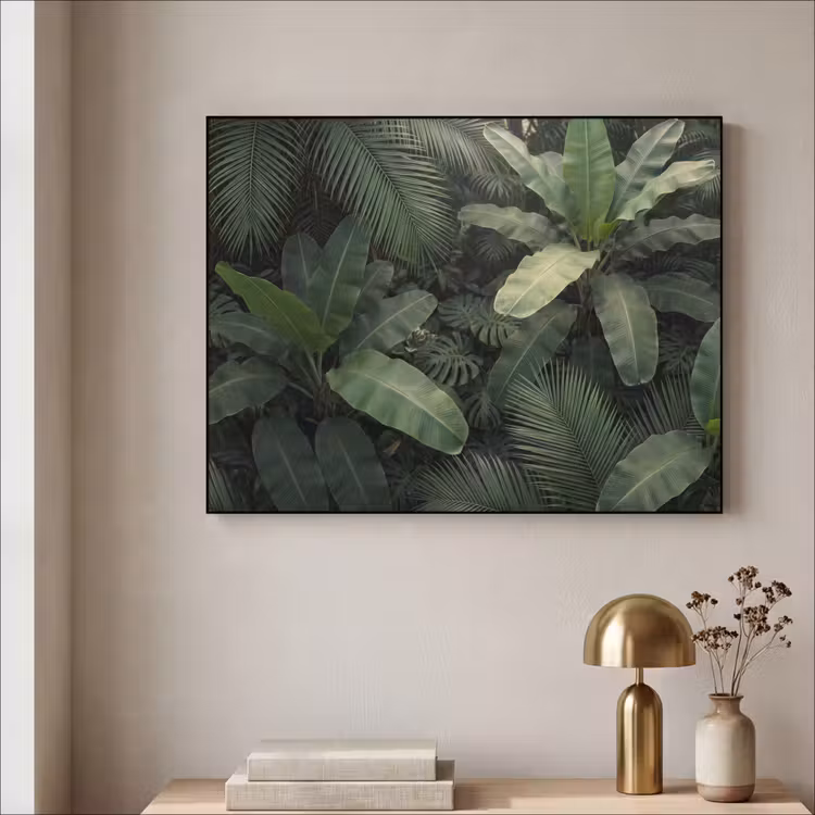 Art Frame - Bladeren - Groen - Tropisch - Natuur — 3