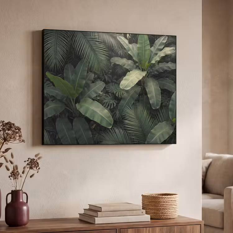 Art Frame - Bladeren - Groen - Tropisch - Natuur — 4