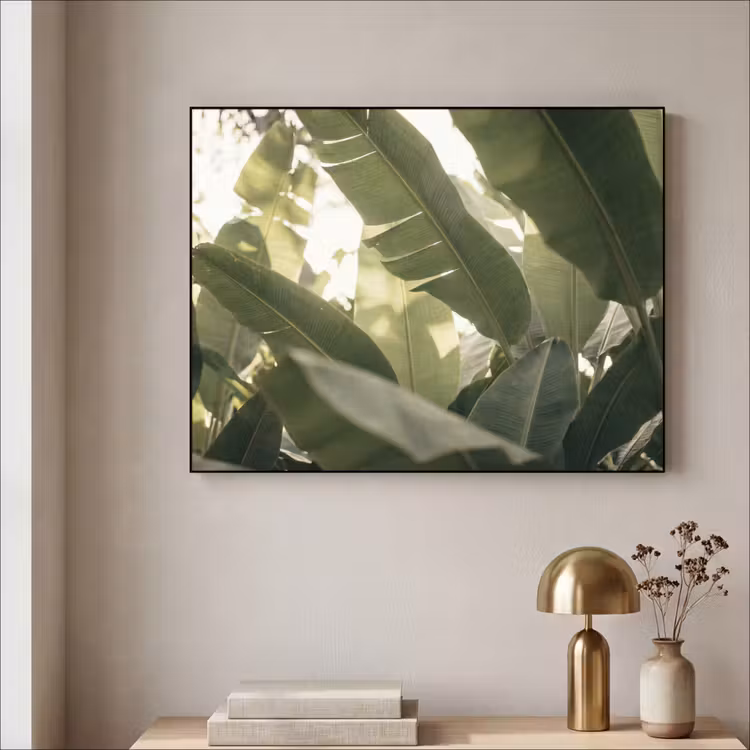 Art Frame - Natuur - Bladeren - Groen - Tropisch - Detail — 3