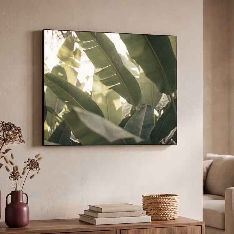Art Frame - Natuur - Bladeren - Groen - Tropisch - Detail — 4