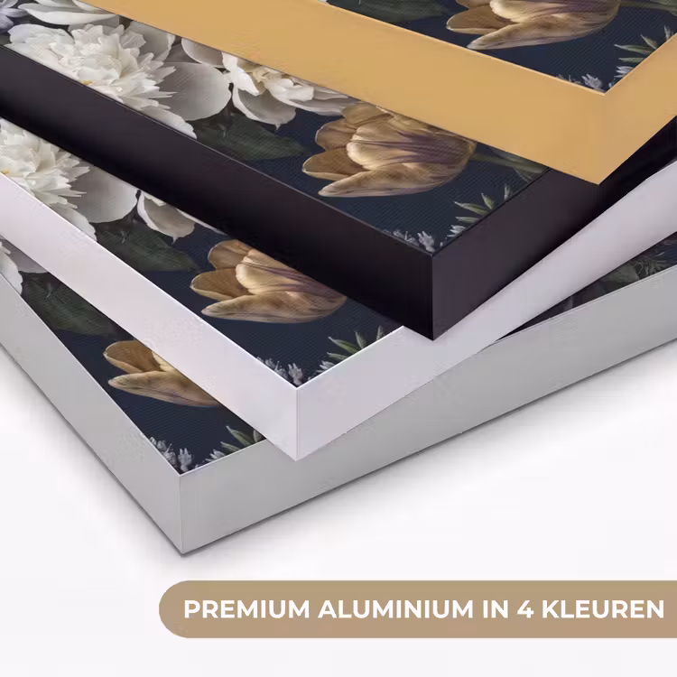 Art Frame - Bloemen - Donker - Elegant - Natuur - Wit — 5