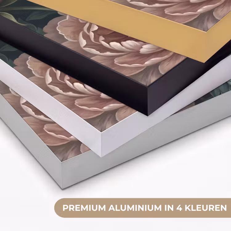 Art Frame - Bloemen - Vlinder - Natuur - Modern - Paars — 5