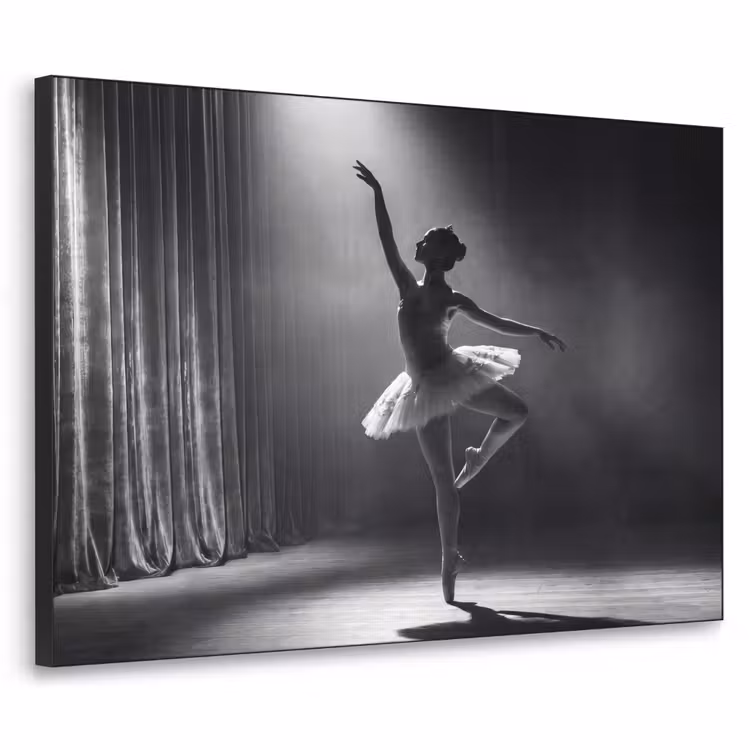 Art Frame - Danser - Podium - Zwart-wit - Kunst - Klassiek — 1