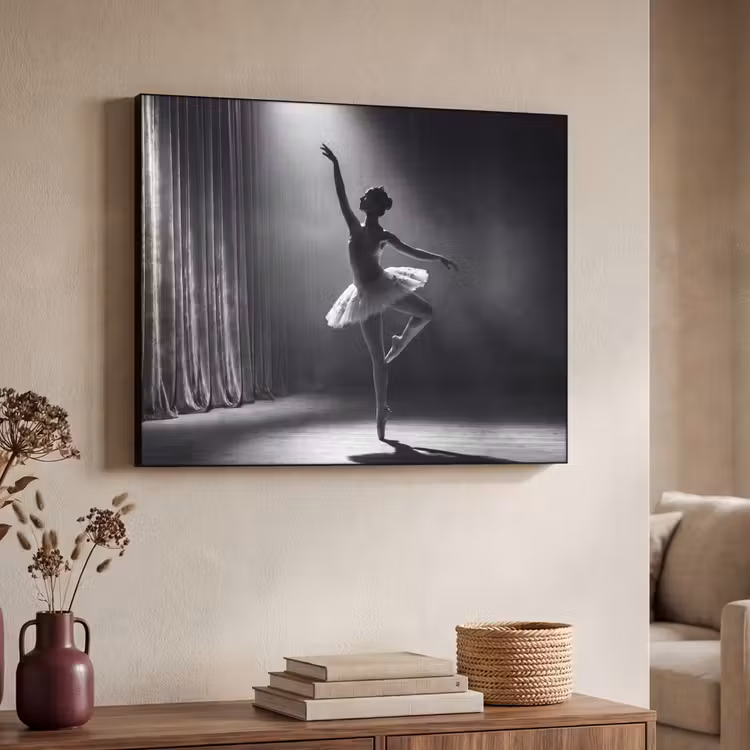 Art Frame - Danser - Podium - Zwart-wit - Kunst - Klassiek — 4