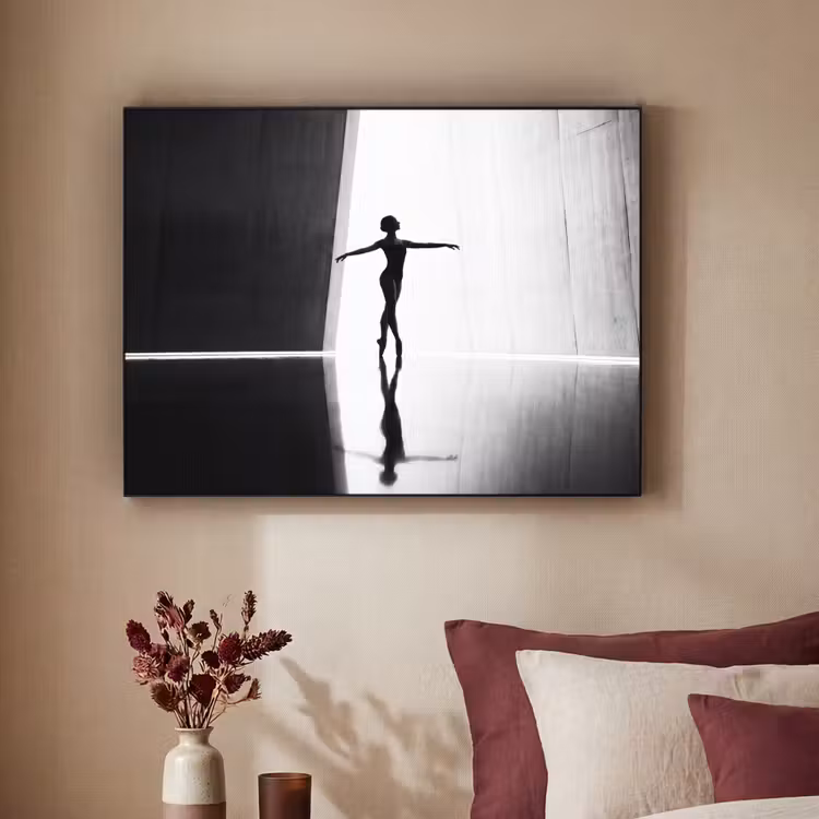 Art Frame - Danser - Silhouette - Kunst - Modern - Zwart-wit — 2