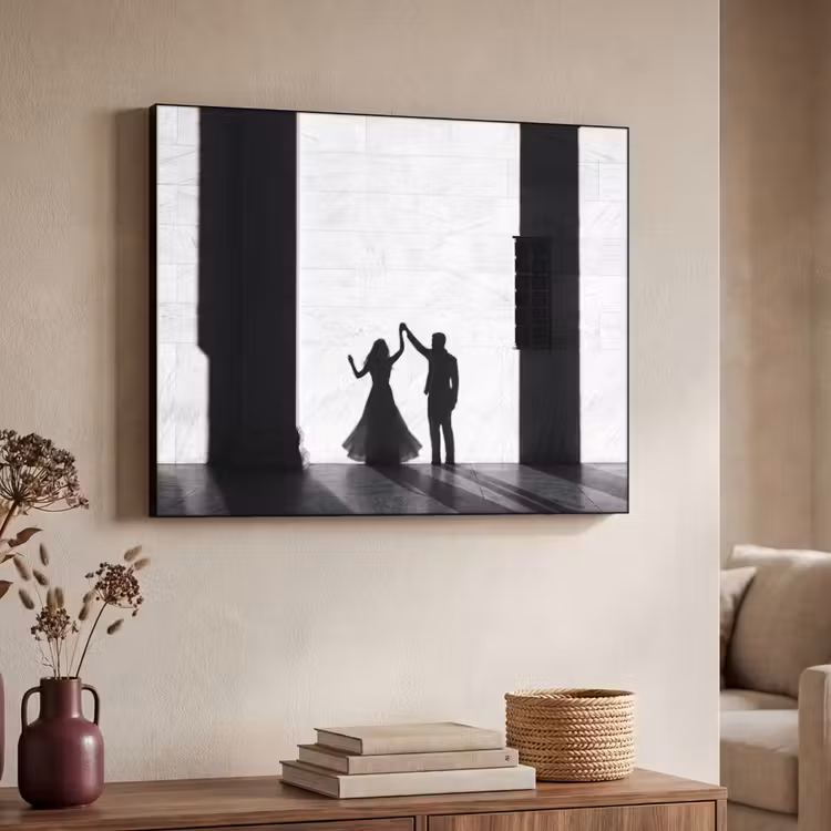 Art Frame - Mensen - Schaduw - Dans - Zwart-wit - Liefde — 4
