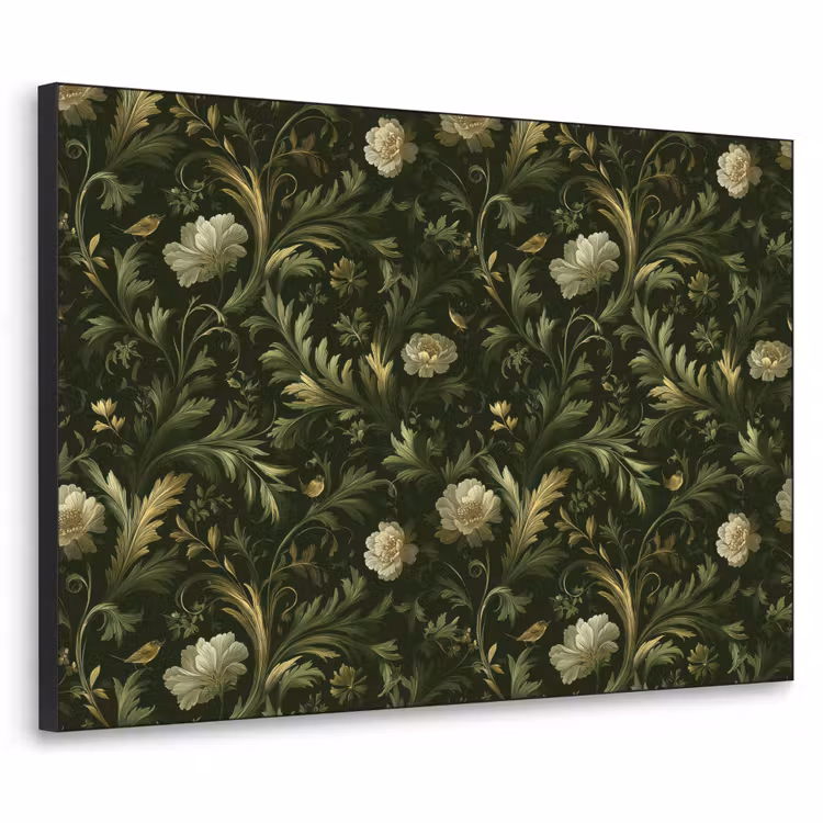 Art Frame - Botanisch - Naadloos - Bloemen — 1