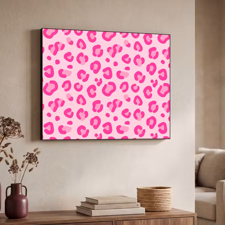 Art Frame - Dierenprint - Patroon - Abstract - Modern - Roze — 4