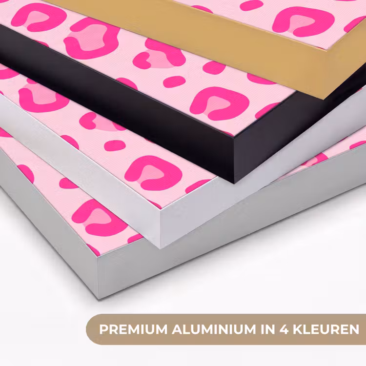 Art Frame - Dierenprint - Patroon - Abstract - Modern - Roze — 5