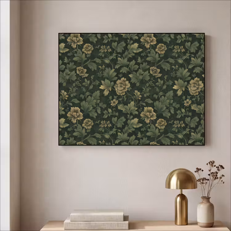 Art Frame - Donker - Groen - Goud - Botanisch — 3
