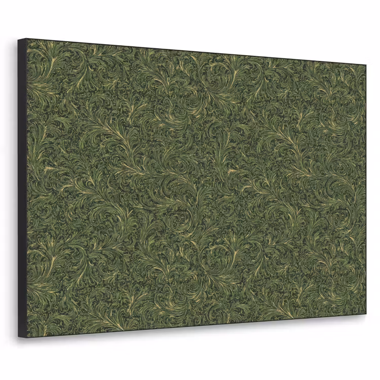 Art Frame - Donker - Groen - Krullend - Botanisch — 1