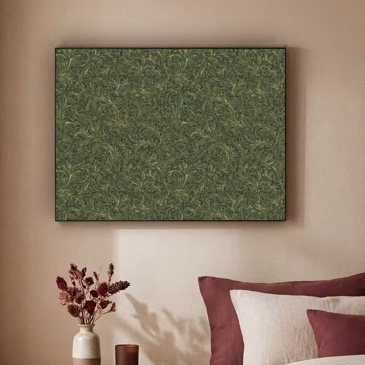 Art Frame - Donker - Groen - Krullend - Botanisch — 2